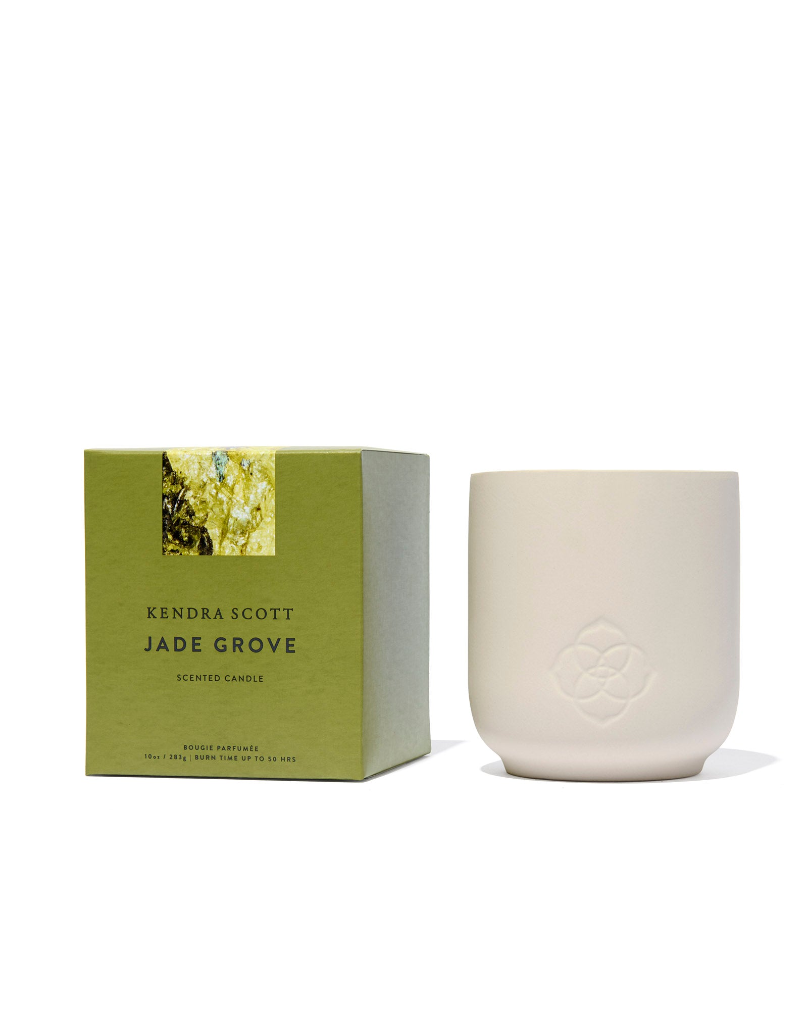 Ceramic 10oz Candle Jade Grove