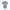 The Crossover Logo Tee in Blue Jean - front