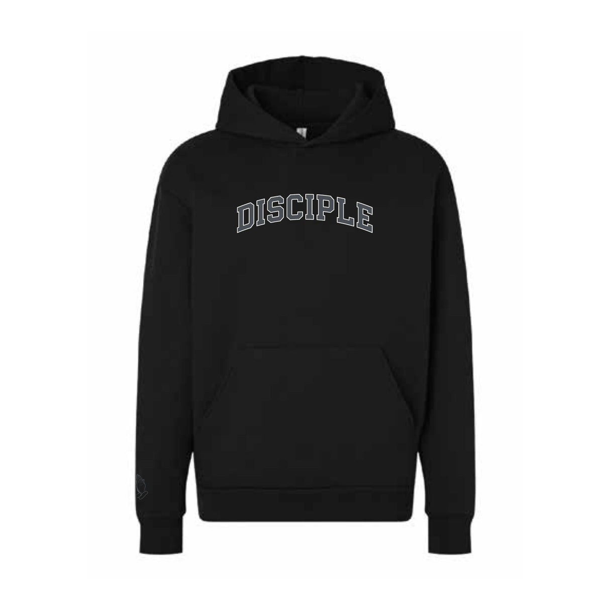 Disciple Hoodie in Black - front