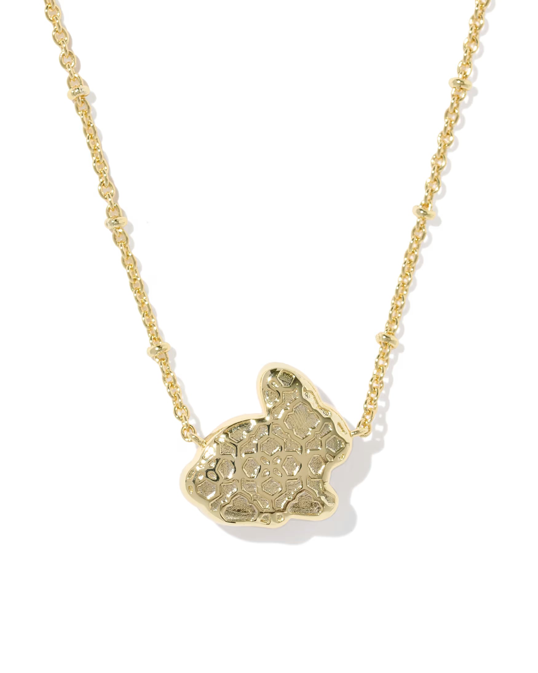 BUNNY SHORT PENDANT NECKLACE