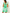 Ritamarie V-neck Cotton Ruffle Dress