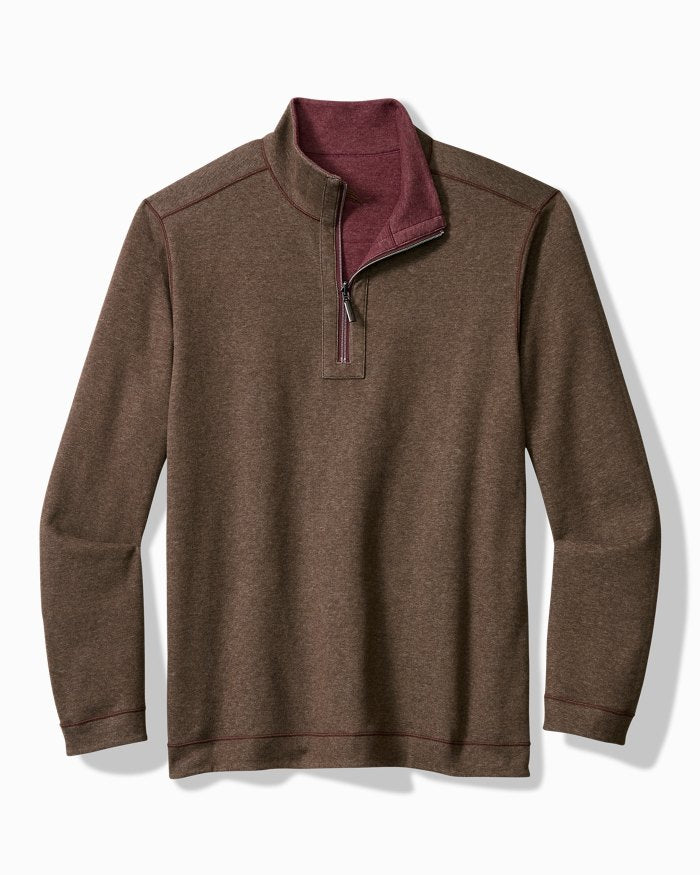 Flipview Reversible Half-Zip Sweatshirt