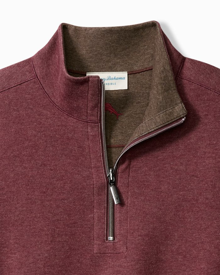 Flipview Reversible Half-Zip Sweatshirt