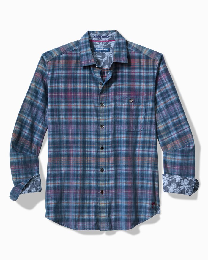 Coastline Cord Stretch Harbor Check Shirt