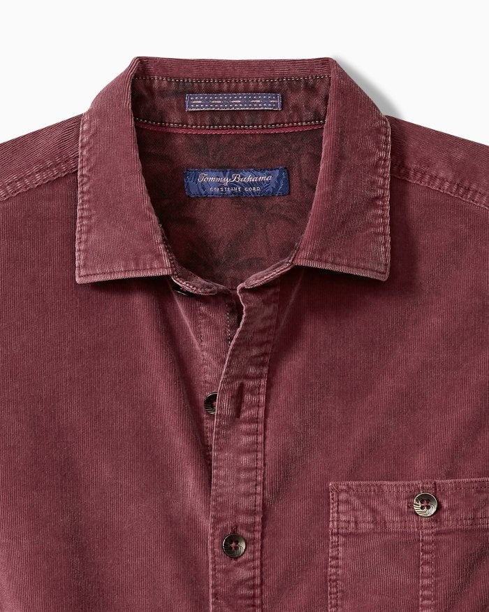 Coastline Cord Stretch Sun Fade Shirt