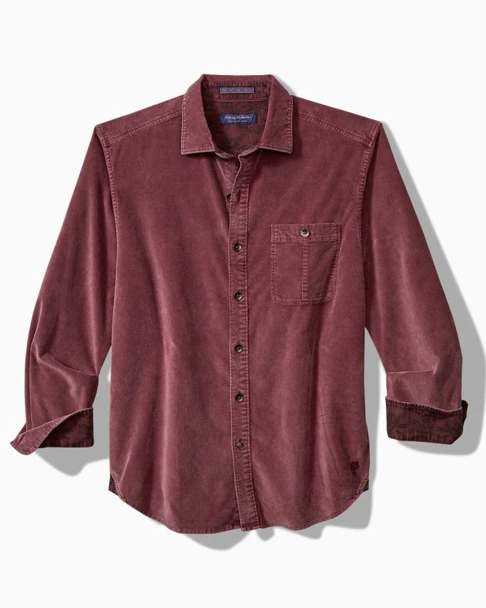 Coastline Cord Stretch Sun Fade Shirt