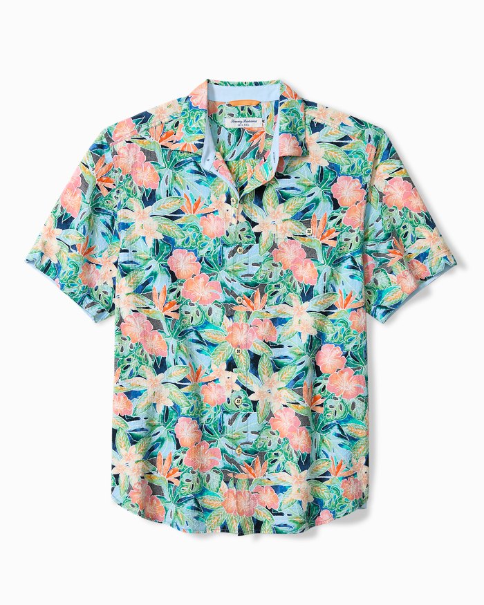 Nova Wave Jungle Party Cotton-Blend Shirt
