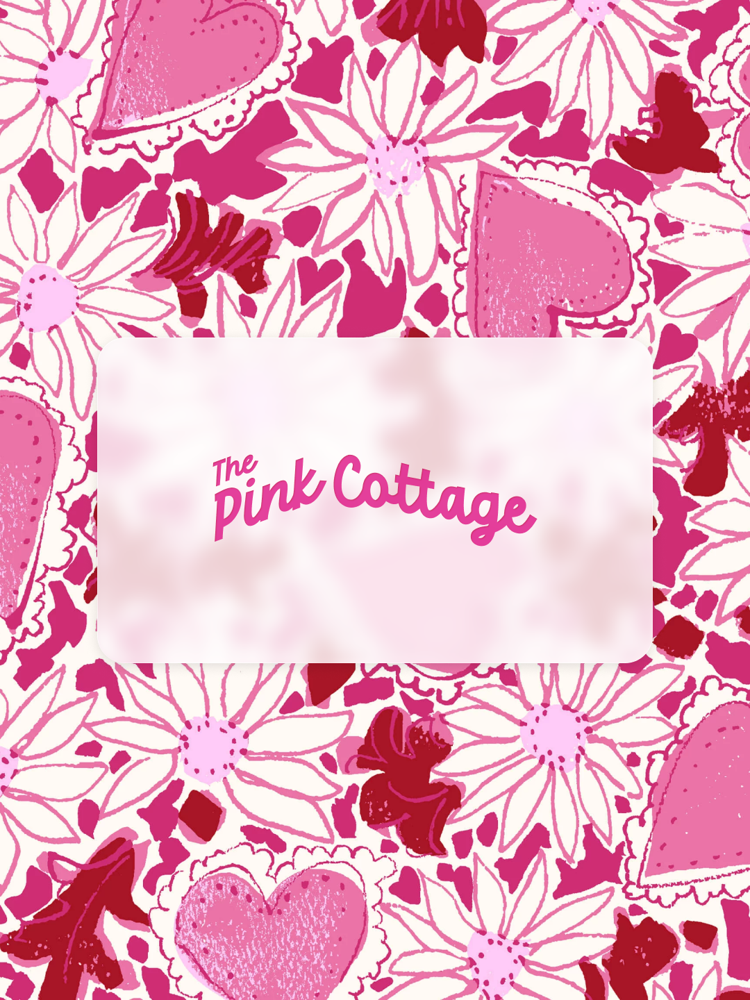 The Pink Cottage Gift Card
