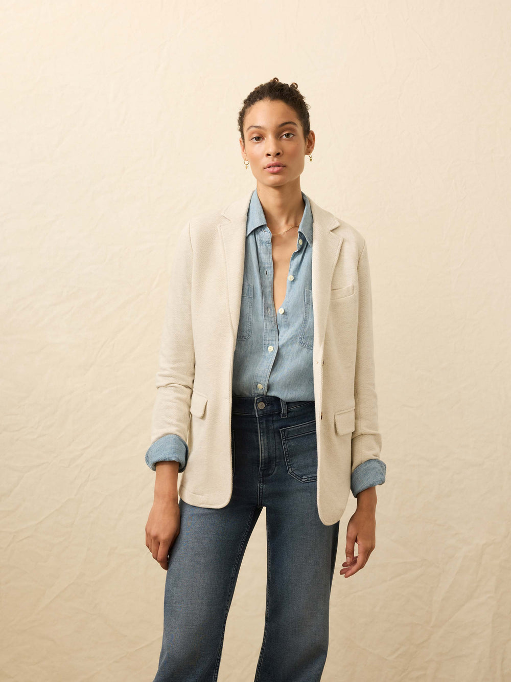 Inlet Knit Blazer
