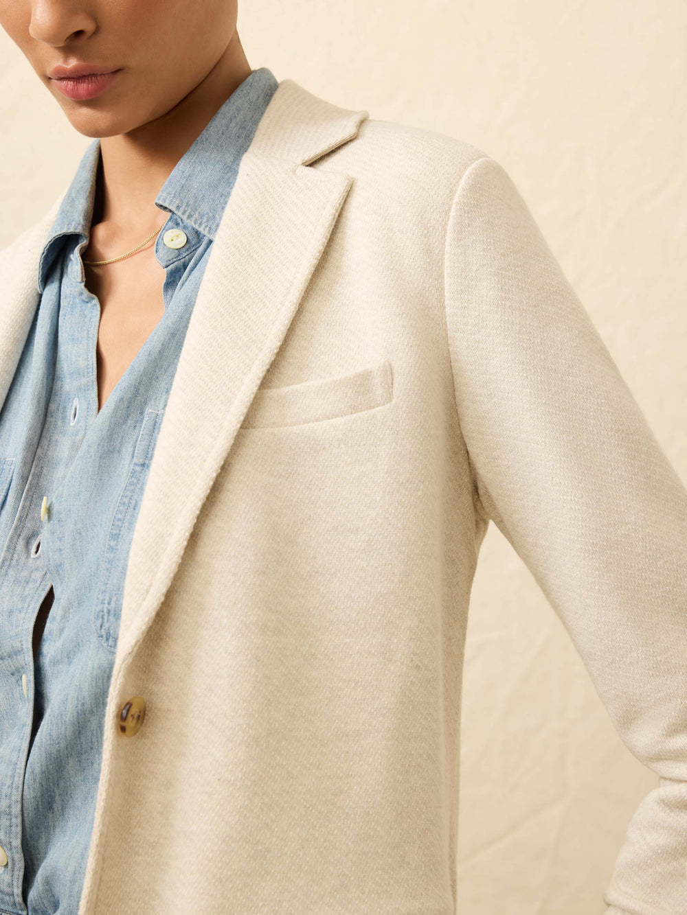 Inlet Knit Blazer