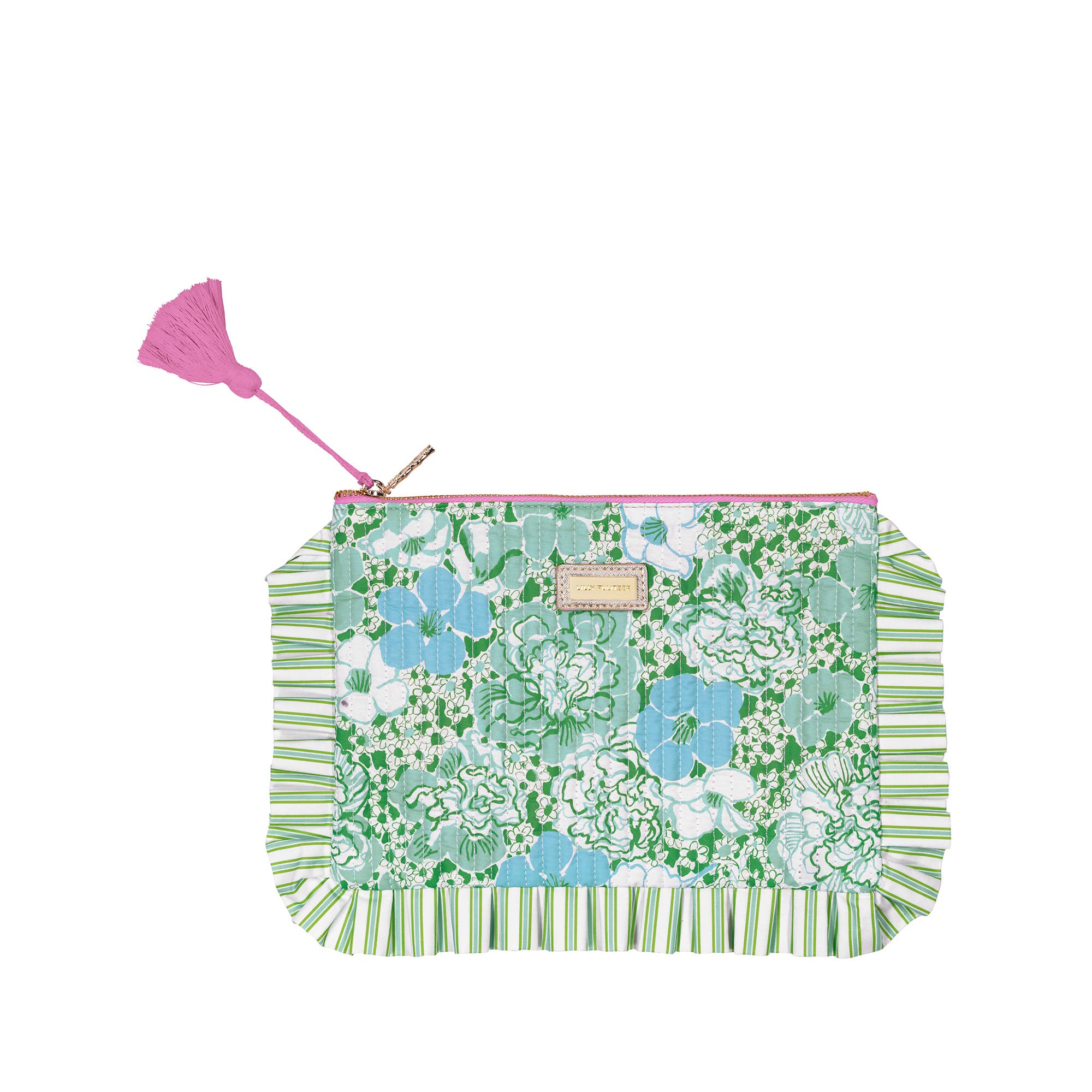 Ruffle Pouch, Mint Condition Burst of Joy