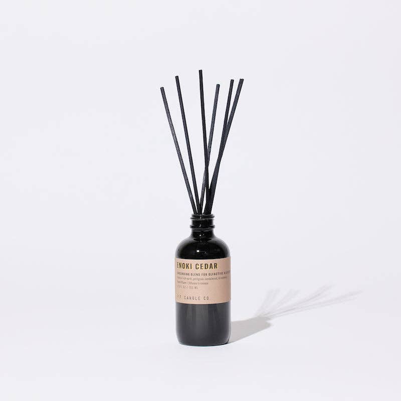 Enoki Cedar– Alchemy Reed Diffuser – The Pink Cottage