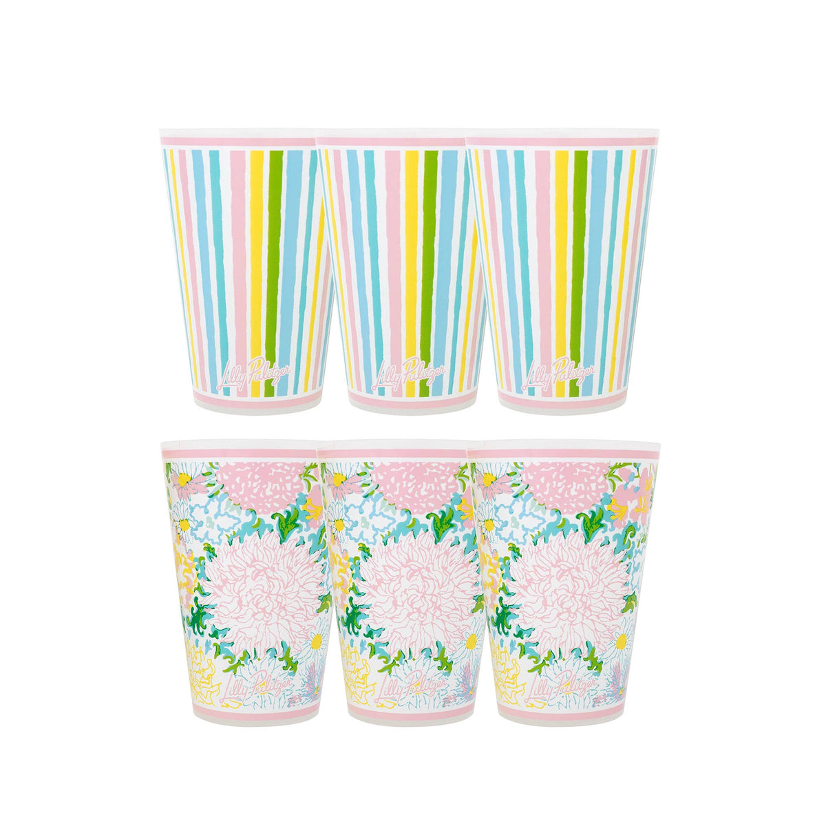 Pool Cup Set, Lilly Garden Home