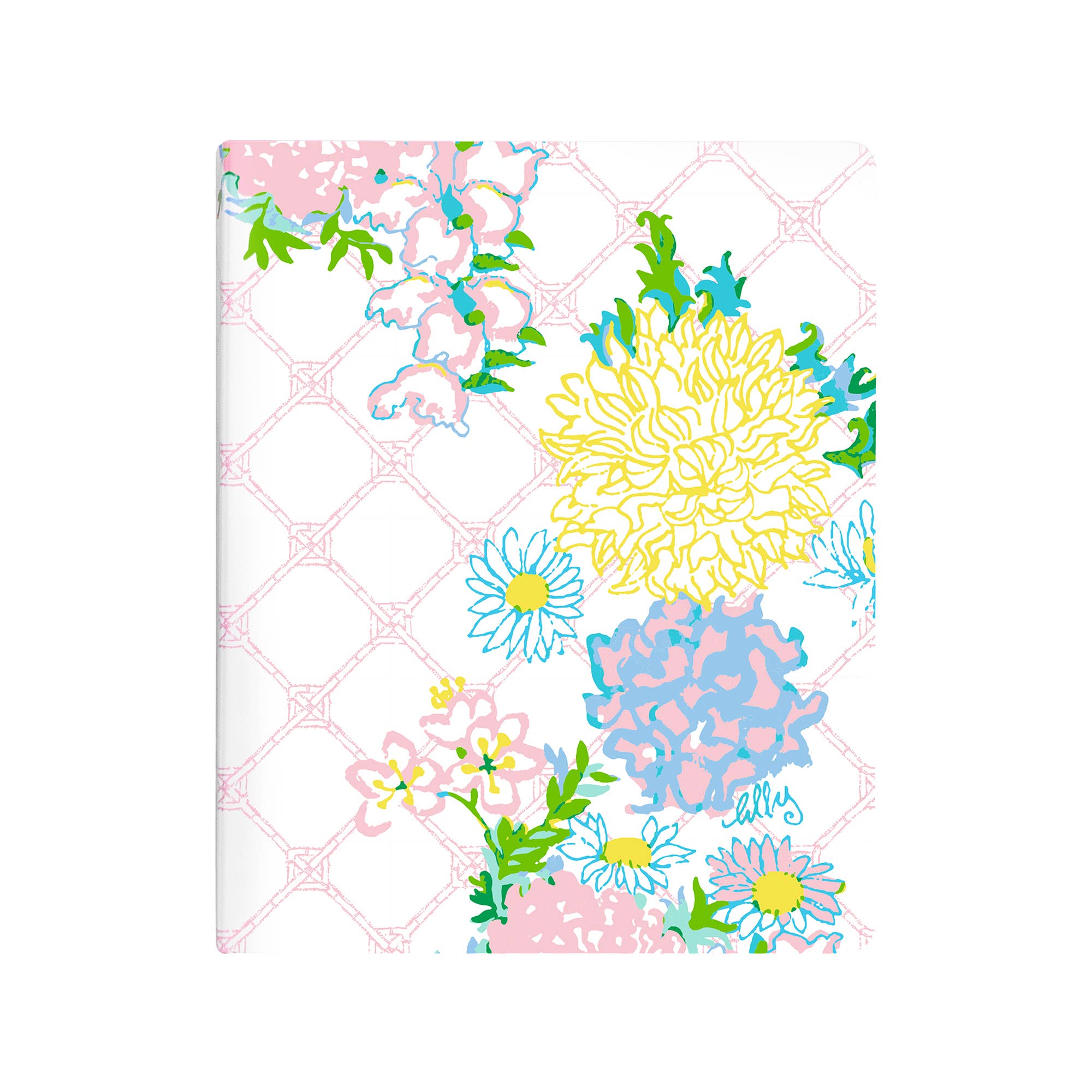 Concealed Spiral Mini Notebook, Lilly Garden Home