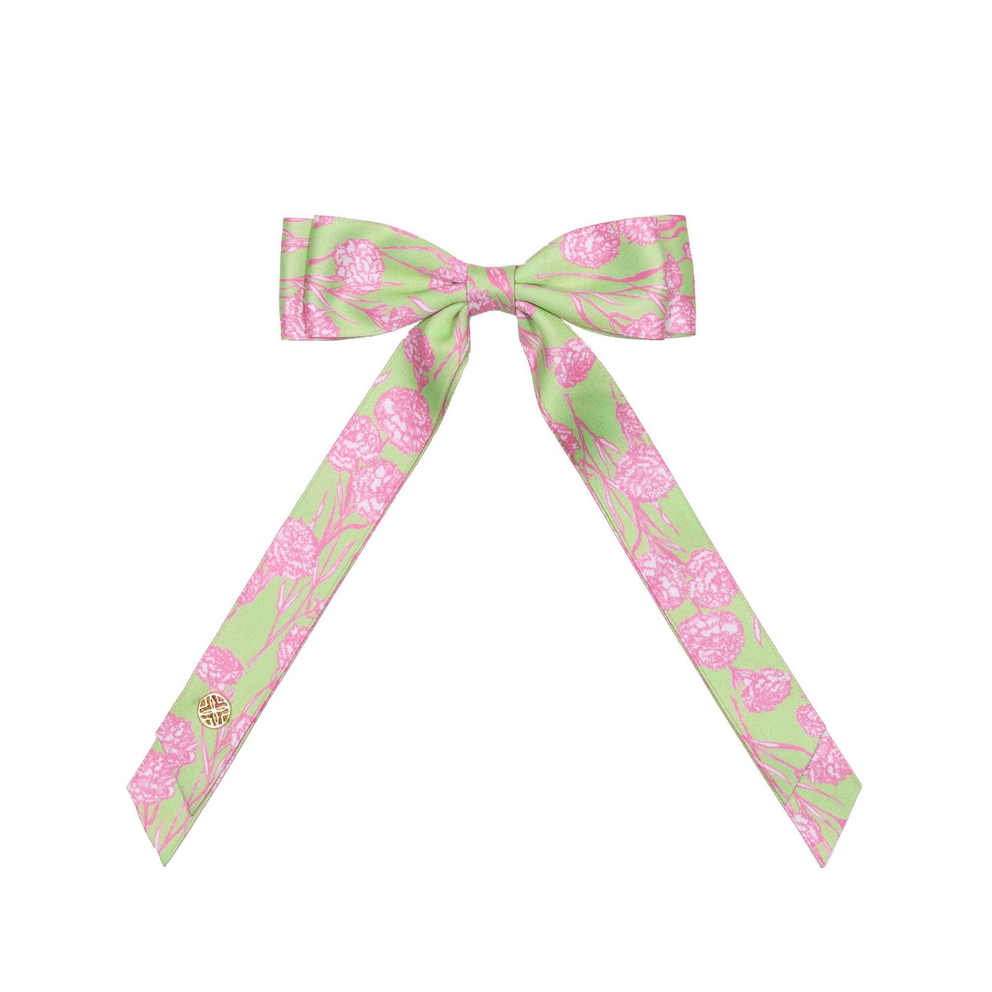 Bow Clip, Pistachio Macaron