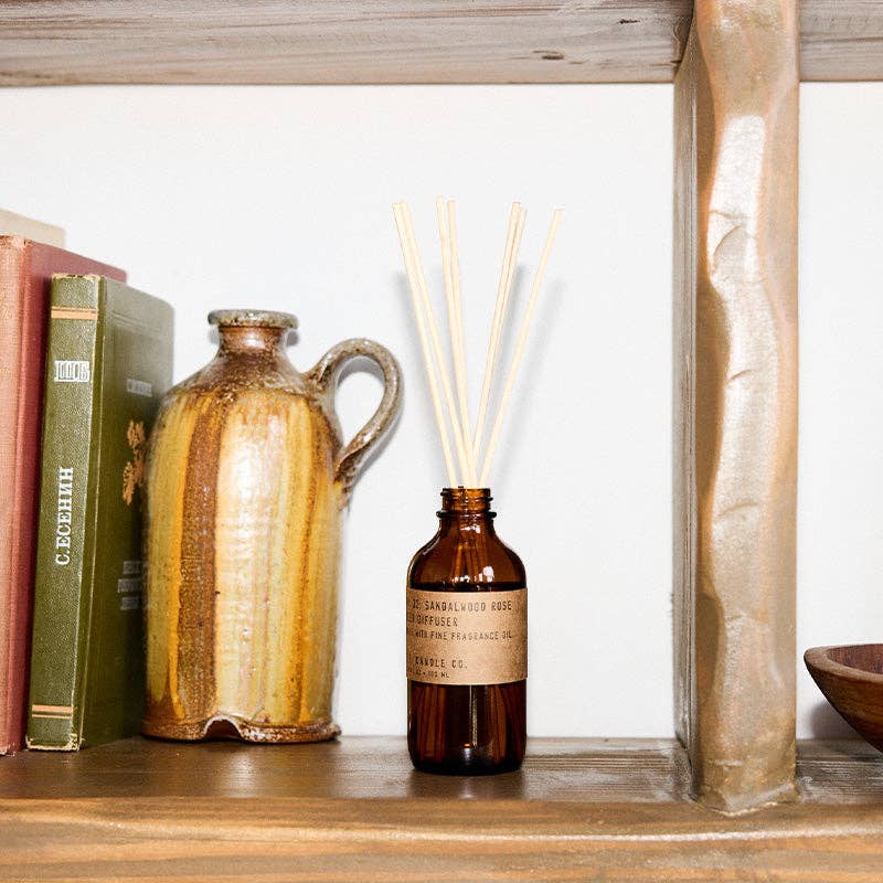 Sandalwood Rose - 3.5 oz Reed Diffuser: 3.5 oz