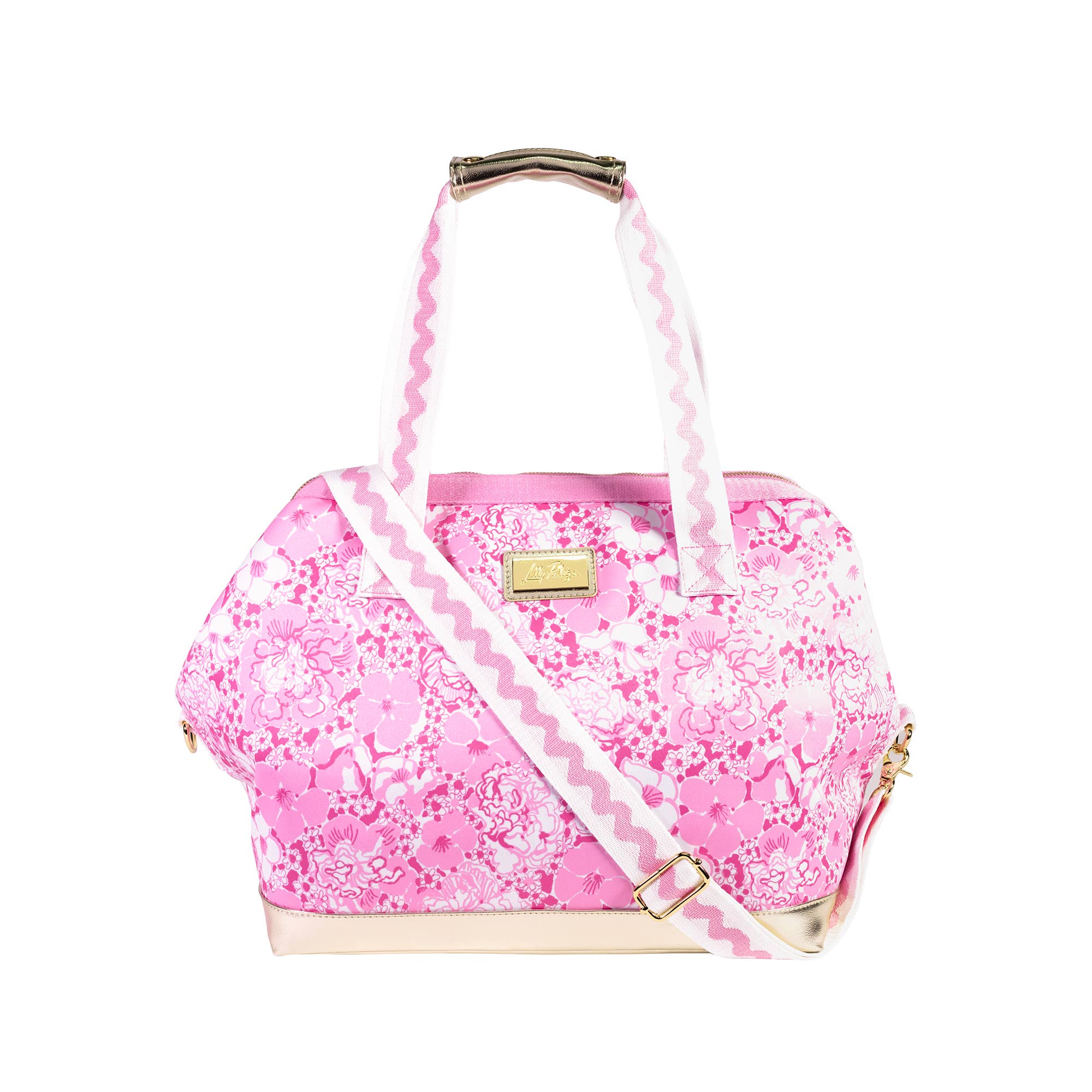 Neoprene Cooler, Conch Shell Pink Burst of Joy