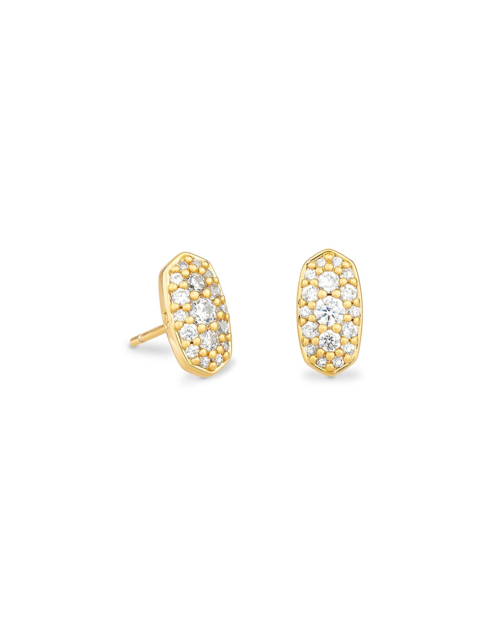 Grayson Crystal Stud Earrings