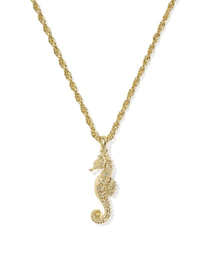 Seahorse Short Pendant Necklace