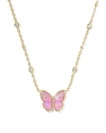 Cailey Butterfly Short Pendant Necklace