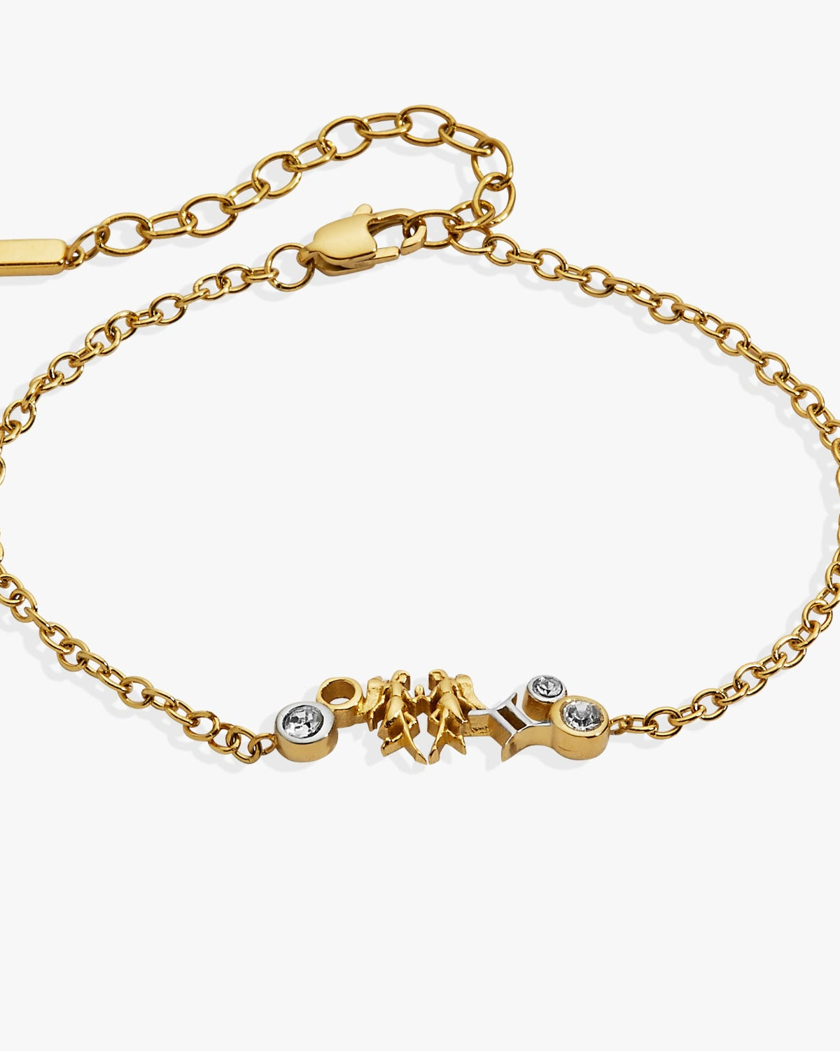 Gemini Zodiac Inline Bracelet