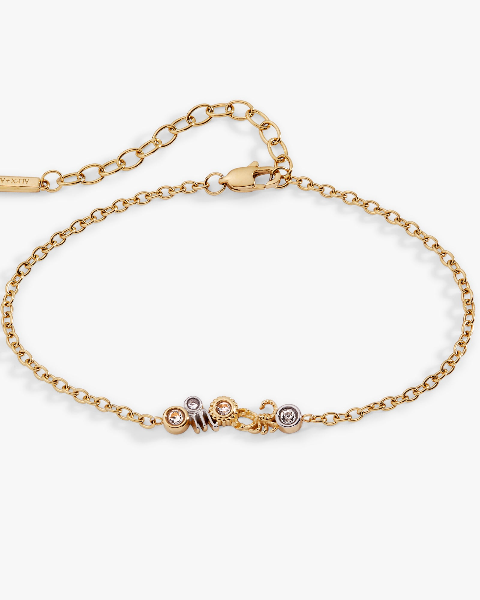 Scorpio Zodiac Inline Bracelet