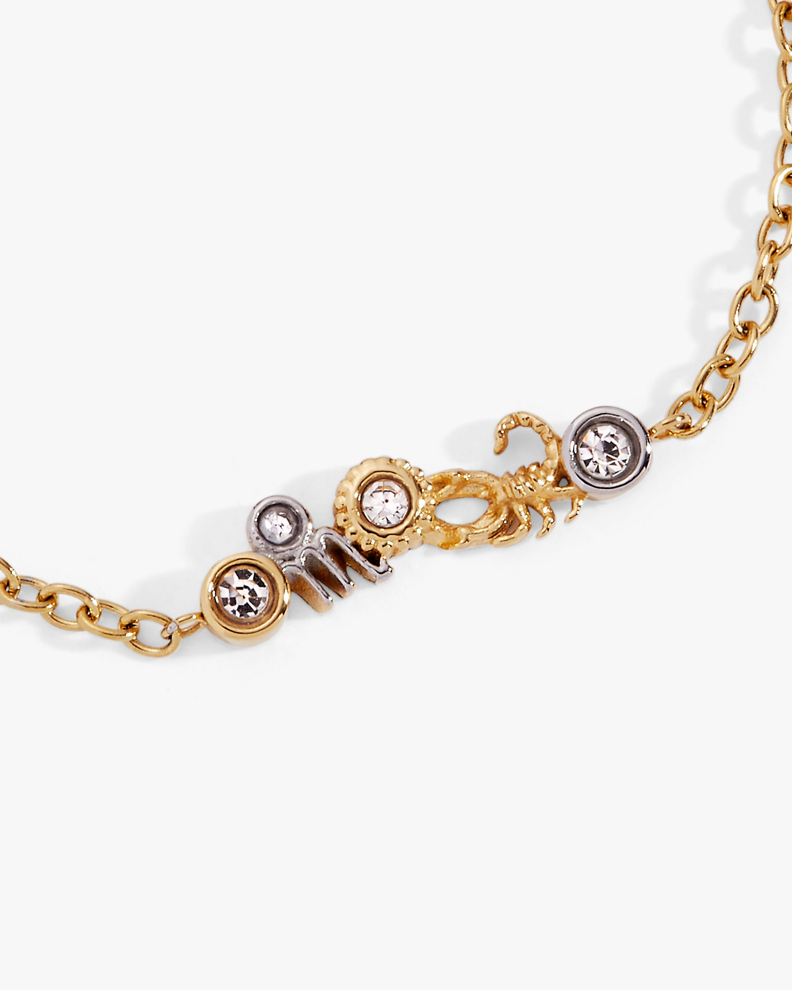 Scorpio Zodiac Inline Bracelet