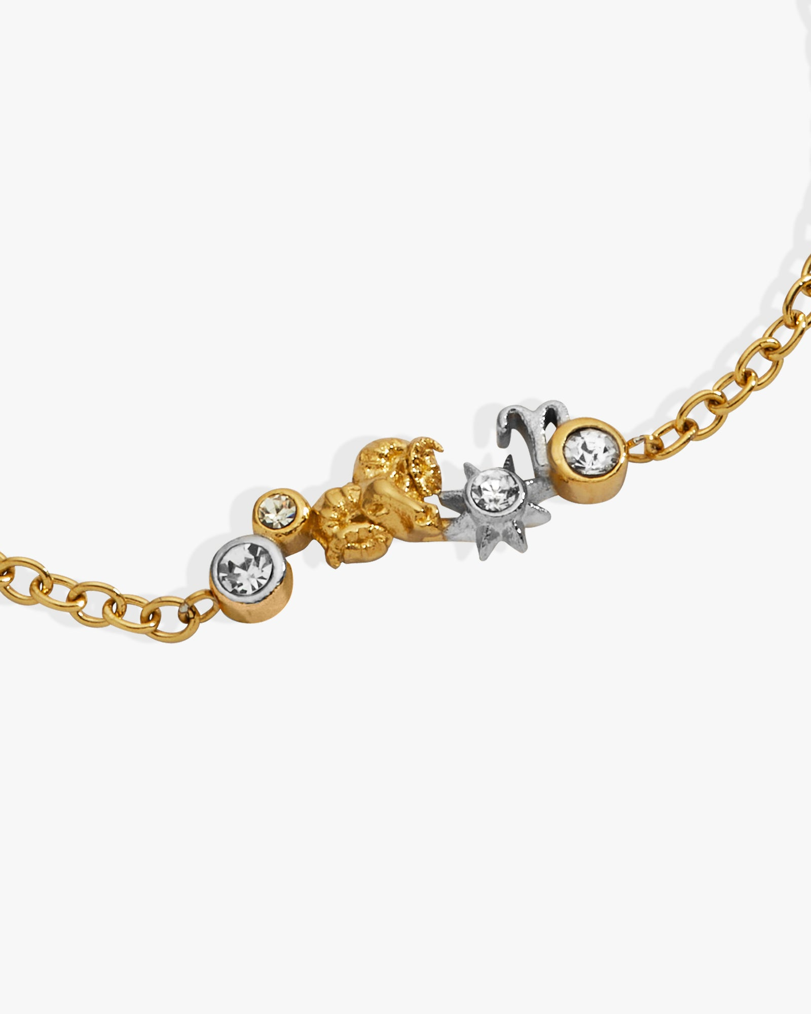 Aries Zodiac Inline Bracelet