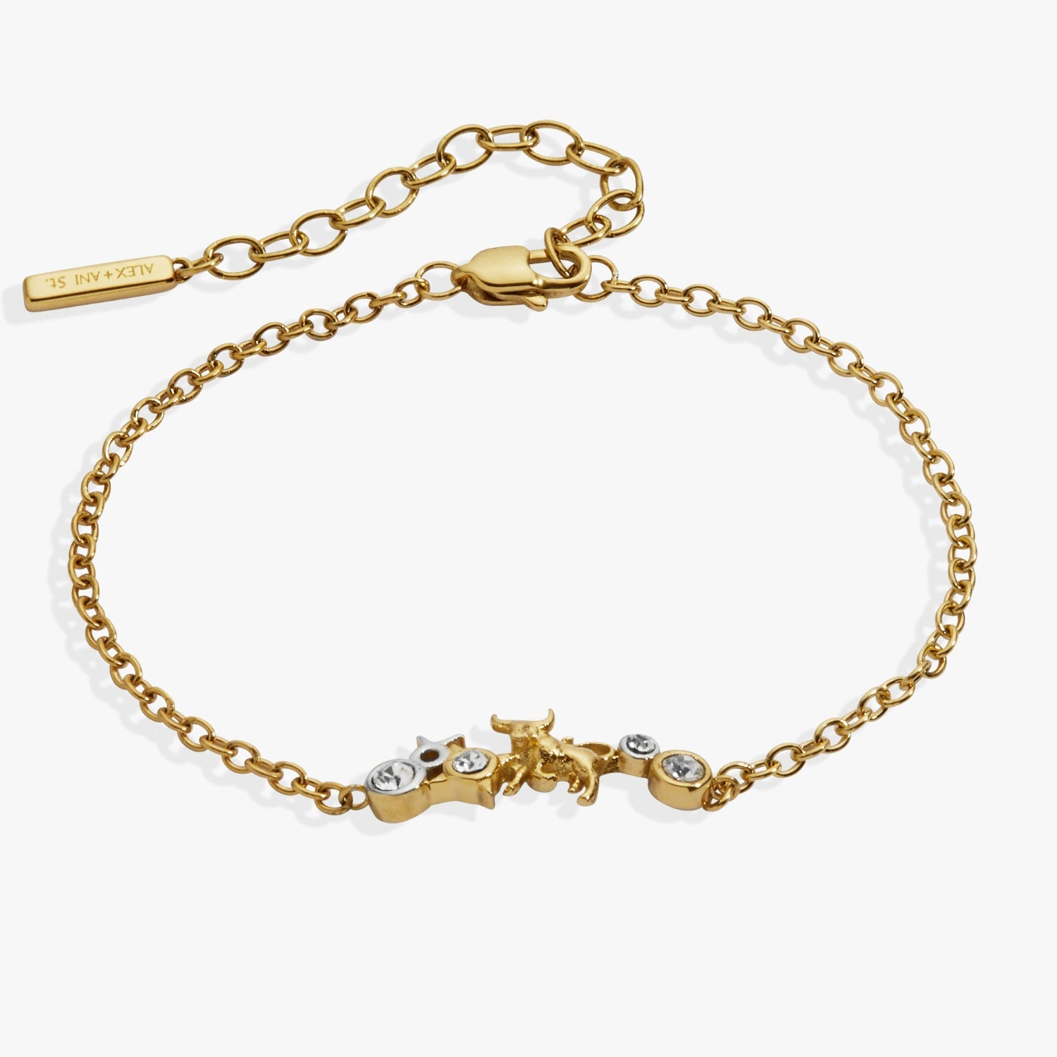 Taurus Zodiac Inline Bracelet