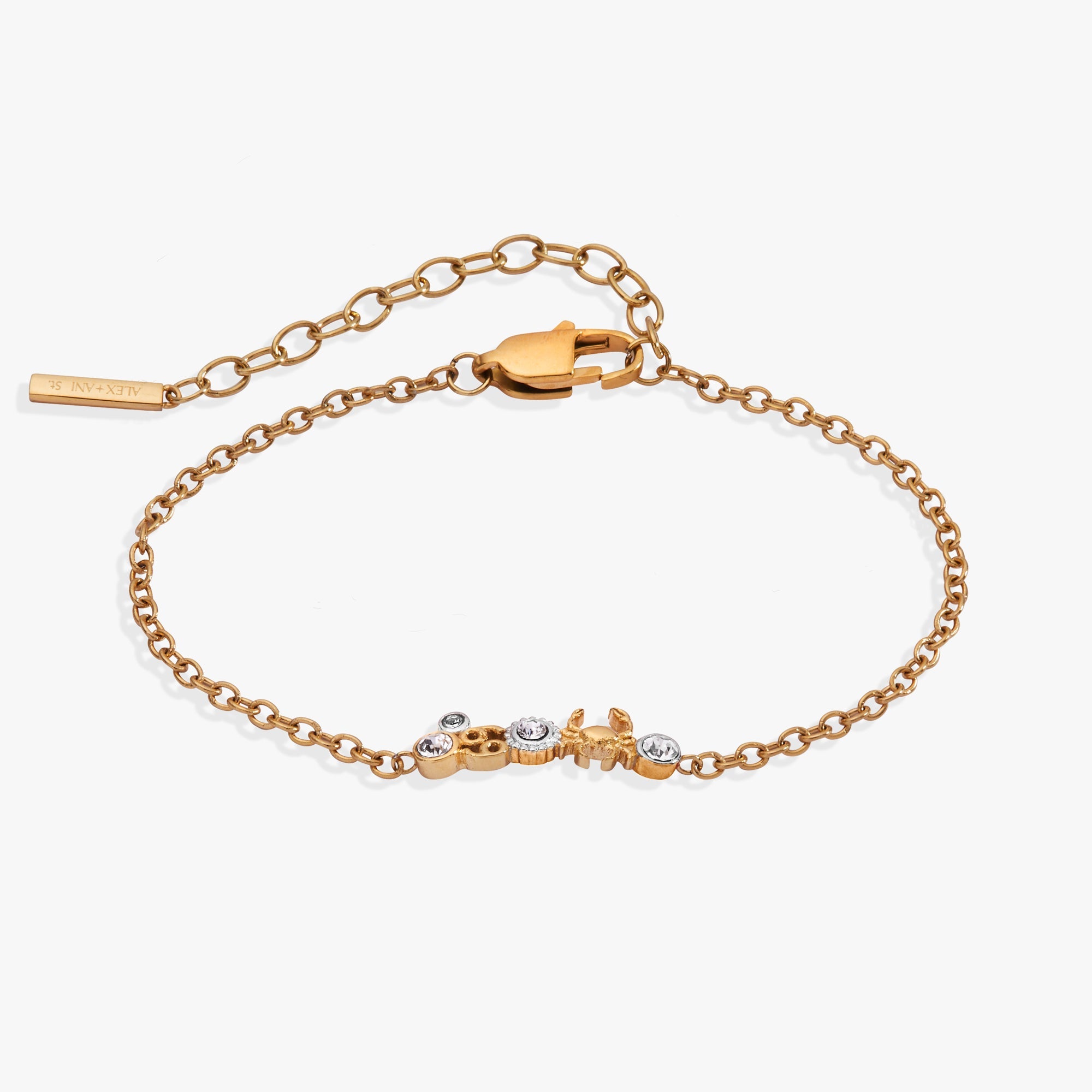 Cancer Zodiac Inline Bracelet