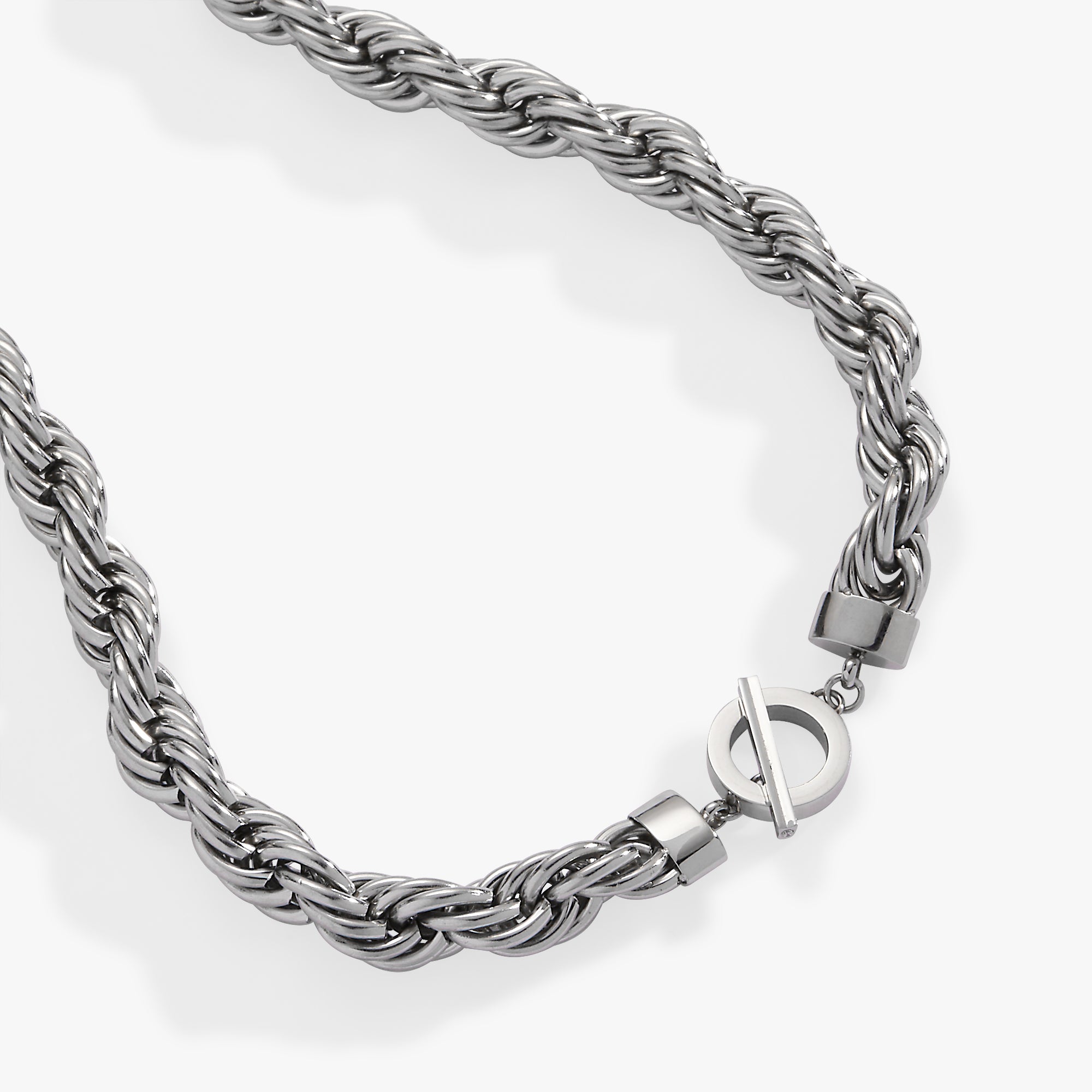 Large Rope Chain Toggle Necklace
