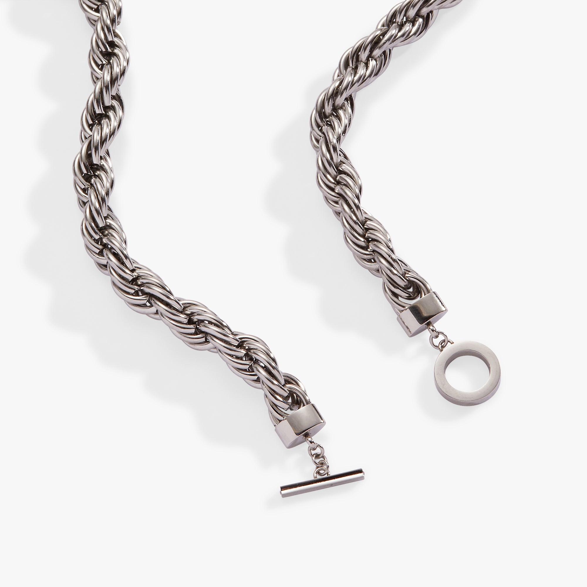 Large Rope Chain Toggle Necklace