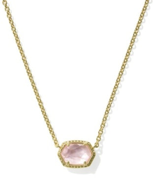 DAPHNE FRAME SHORT PENDANT NECKLACE