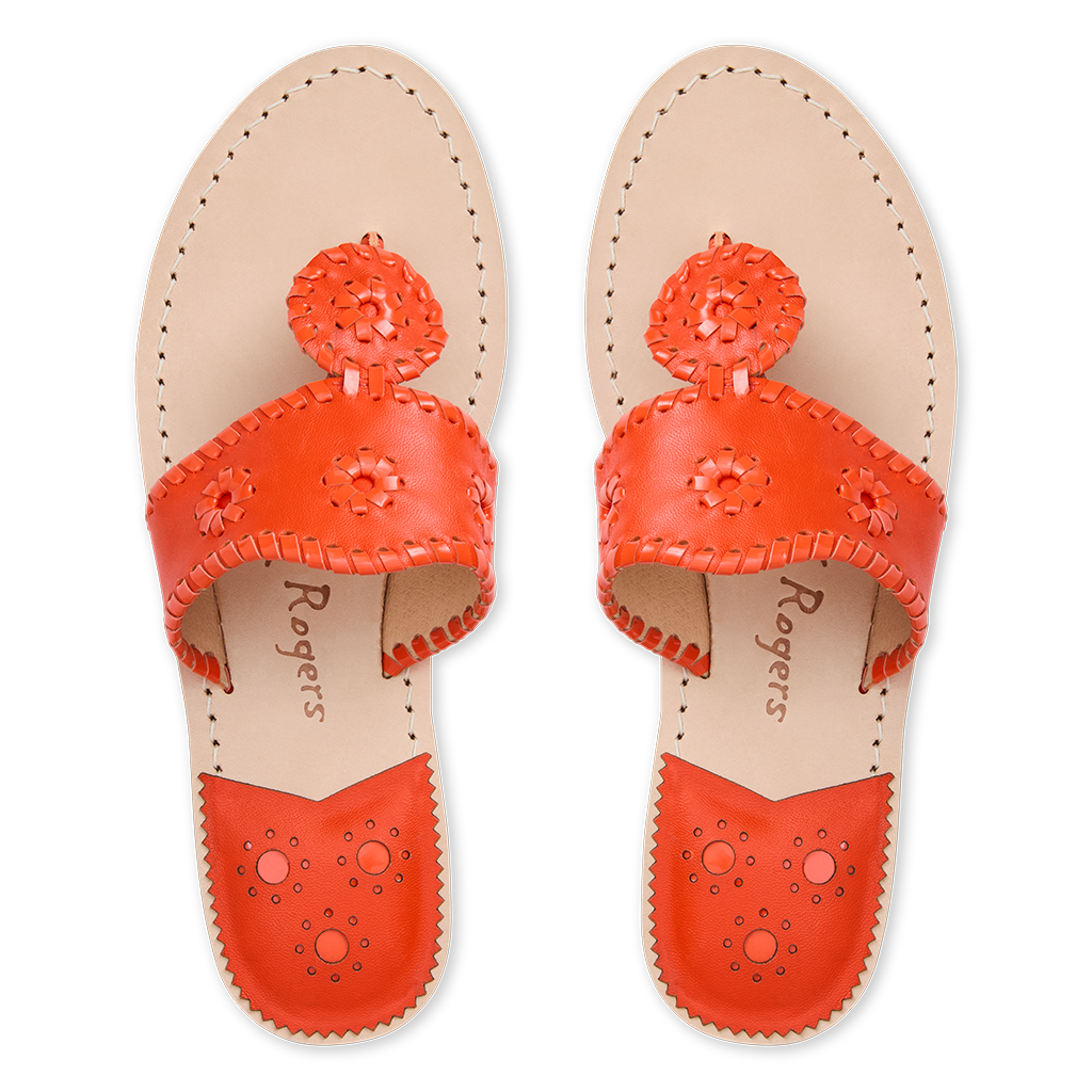 Jacks Nappa Flat Sandal