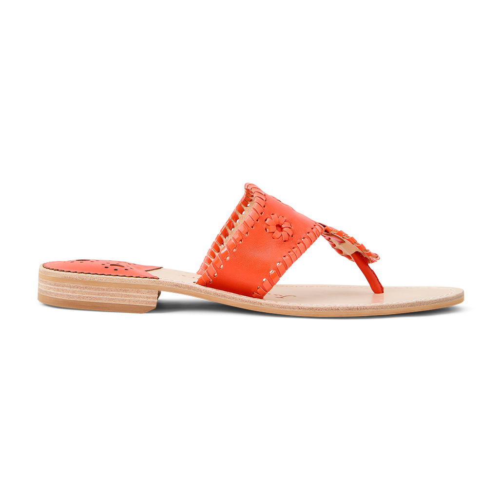 Jacks Nappa Flat Sandal