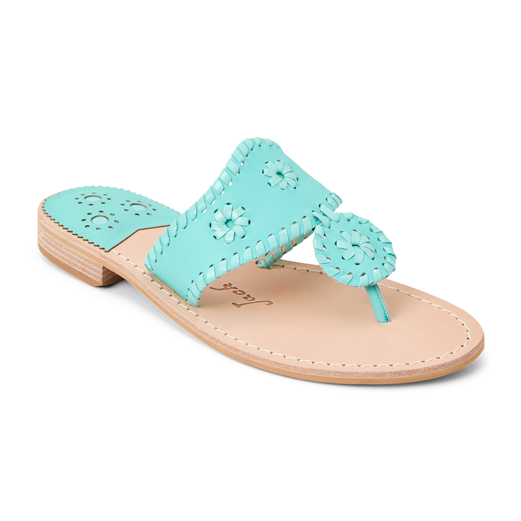 Jacks Nappa Flat Sandal