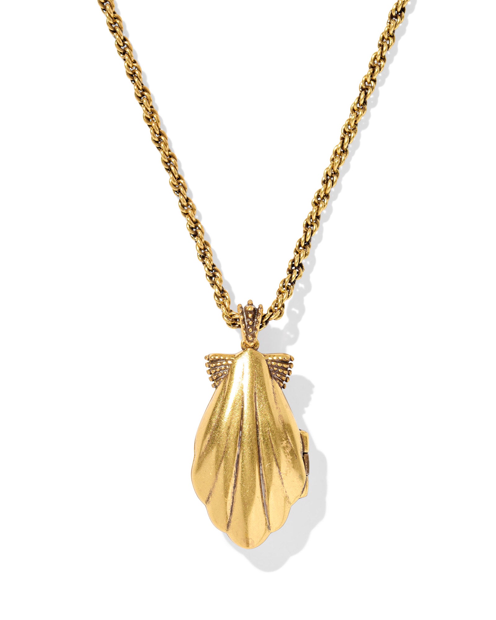 ALEXA LOCKET SHORT PENDANT NECKLACE