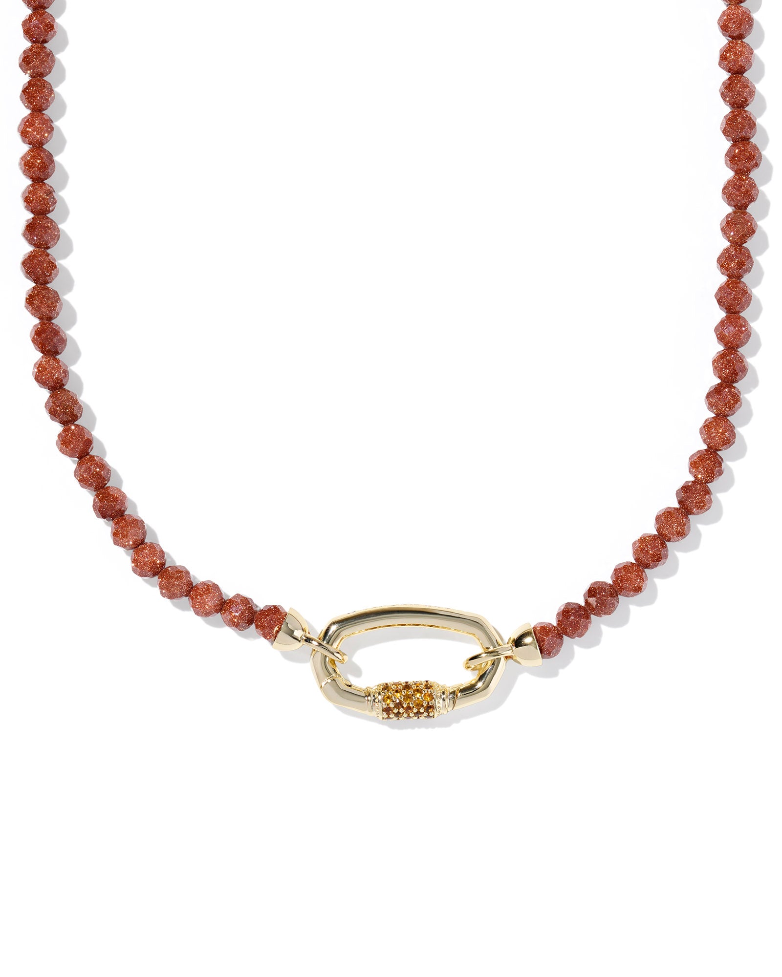 EMERY BEADED STRAND NECKLACE