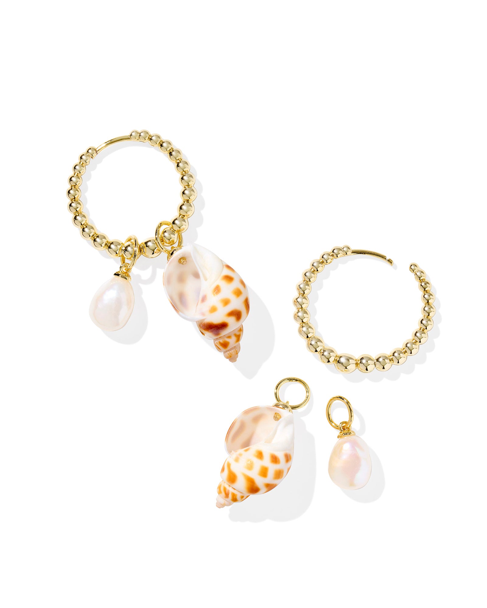 OLEANA HUGGIE EARRINGS