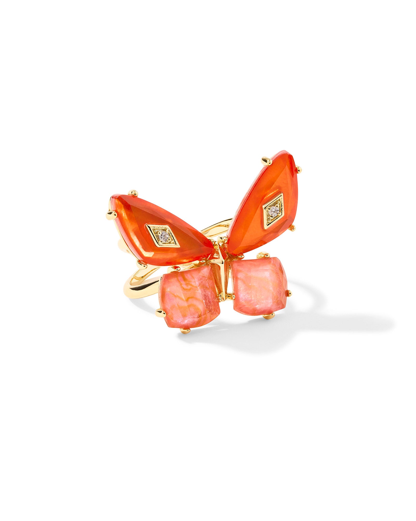 BIANCA BUTTERFLY COCKTAIL RING